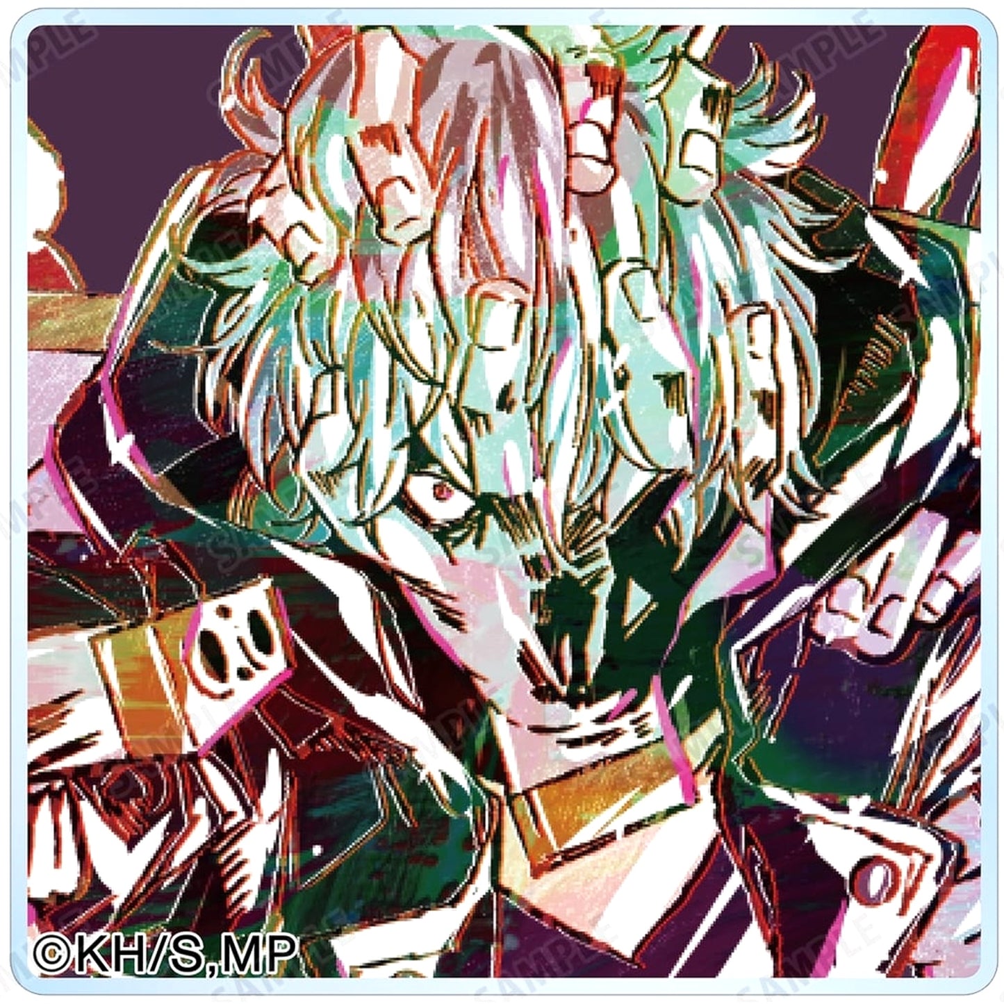 My Hero Academia Tomura Shigaraki Trading Ani-Art Vol. 3 Full Body Ver. Acrylic Tile Acrylic Stands [USED]
