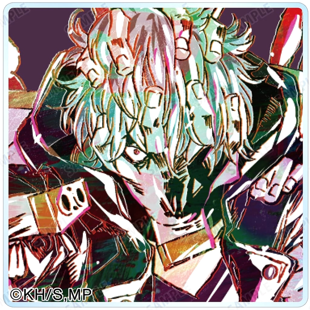 My Hero Academia Tomura Shigaraki Trading Ani-Art Vol. 3 Full Body Ver. Acrylic Tile Acrylic Stands [USED]