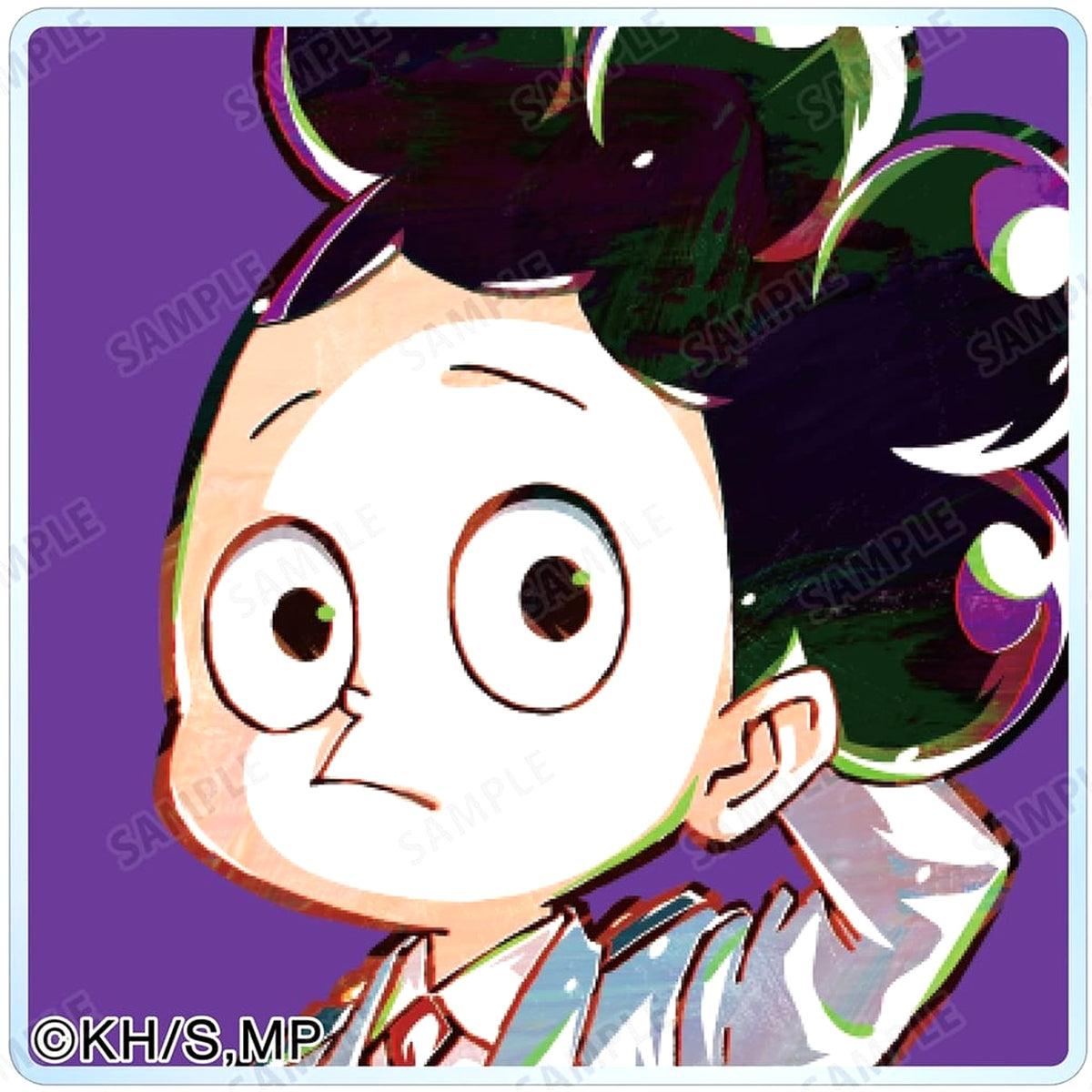 My Hero Academia Minoru Mineta Trading Ani-Art Vol. 4 vol. 2 Acrylic Tile ver. A Acrylic Stands [USED]