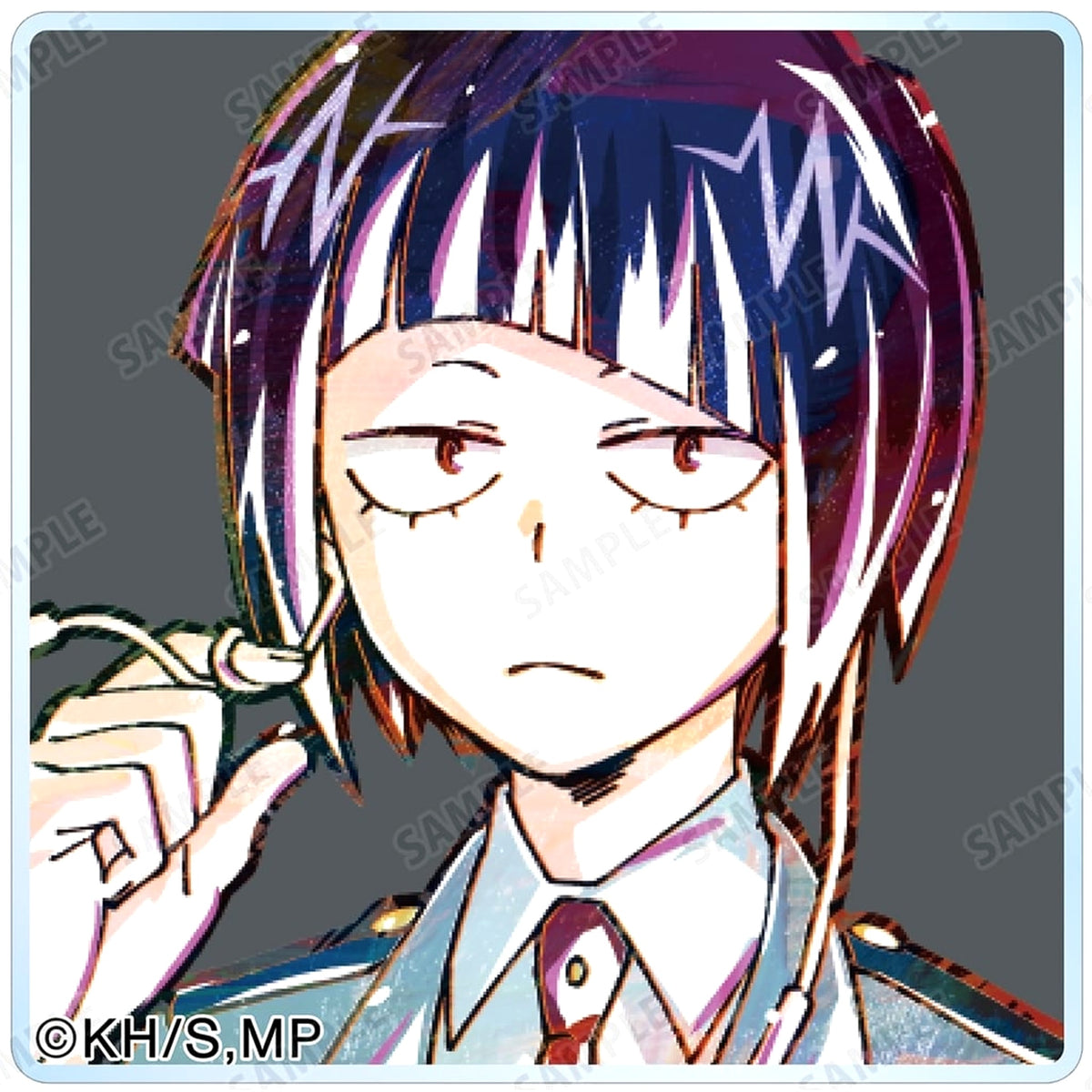 My Hero Academia Kyoka Jiro Trading Ani-Art Vol. 4 vol. 2 Acrylic Tile ver. A Acrylic Stands [USED]