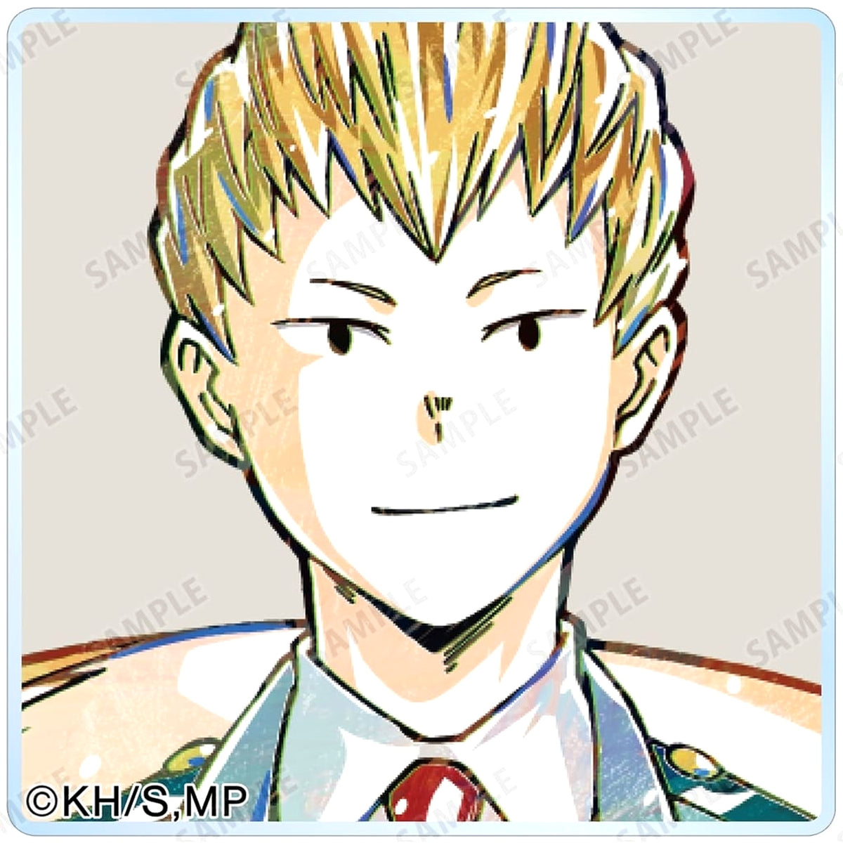 My Hero Academia Mashirao Ojiro Trading Ani-Art Vol. 4 vol. 2 Acrylic Tile ver. B Acrylic Stands [USED]