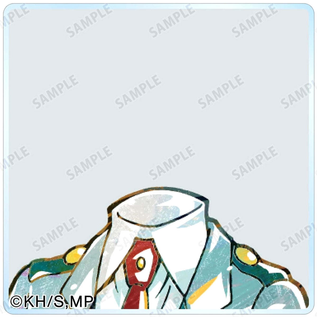 My Hero Academia Toru Hagakure Trading Ani-Art Vol. 4 vol. 2 Acrylic Tile ver. B Acrylic Stands [USED]