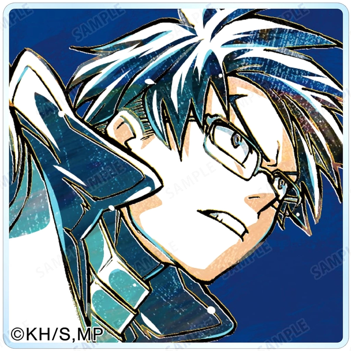 My Hero Academia Tenya Iida Trading Ani-Art Vol. 5 Acrylic Tile ver. B Acrylic Stands [USED]
