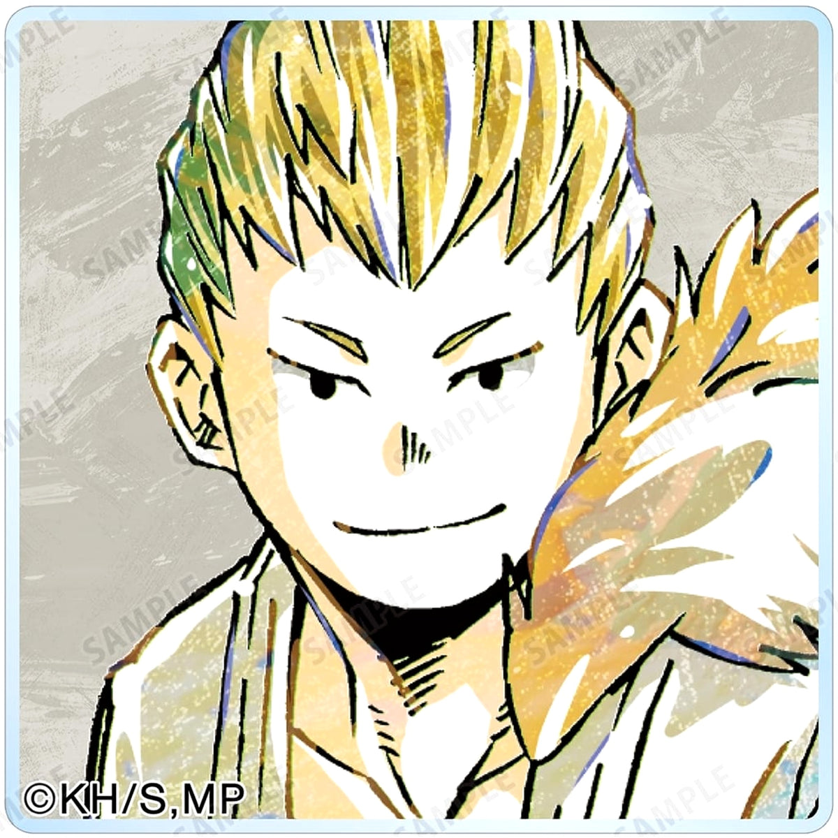 My Hero Academia Mashirao Ojiro Trading Ani-Art Vol. 5 Acrylic Tile ver. B Acrylic Stands [USED]