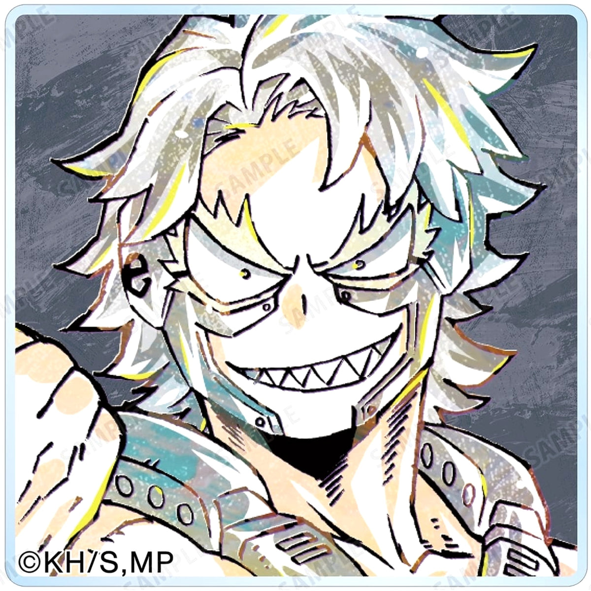 My Hero Academia Tetsutetsu Tetsutetsu Trading Ani-Art Vol. 5 Acrylic Tile ver. C Acrylic Stands [USED]