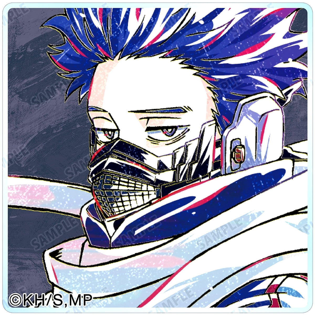 Hitoshi Shinso My Hero Academia Trading Ani-Art Vol. 5 Acrylic Tile Ver.C [USED]