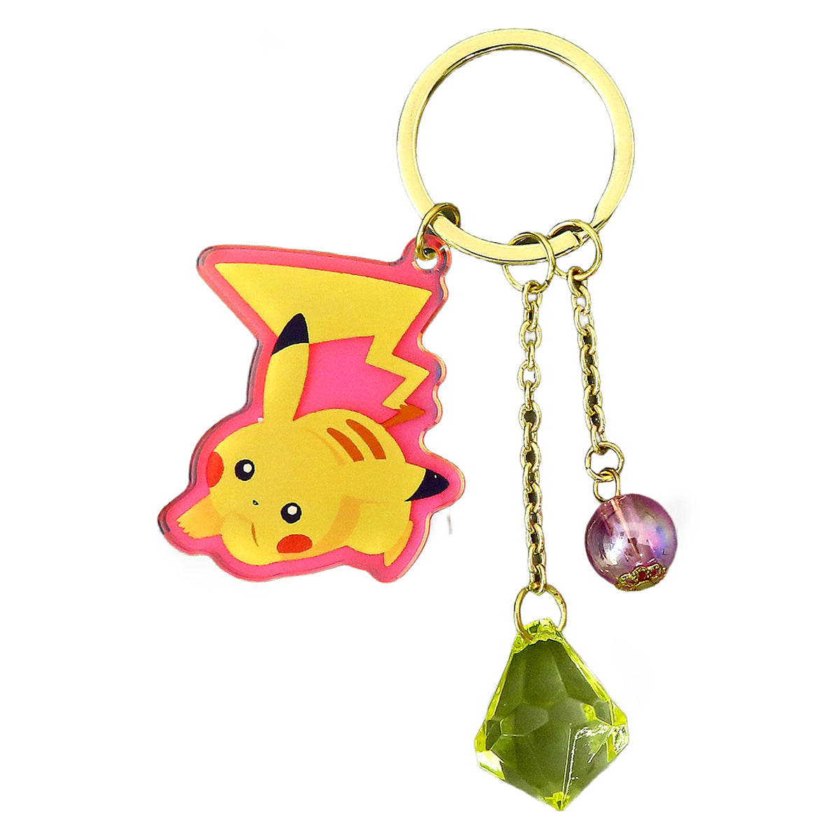 Pikachu Pokemon Keychain Teracute Pokemon Center Limited Key Chain [USED]