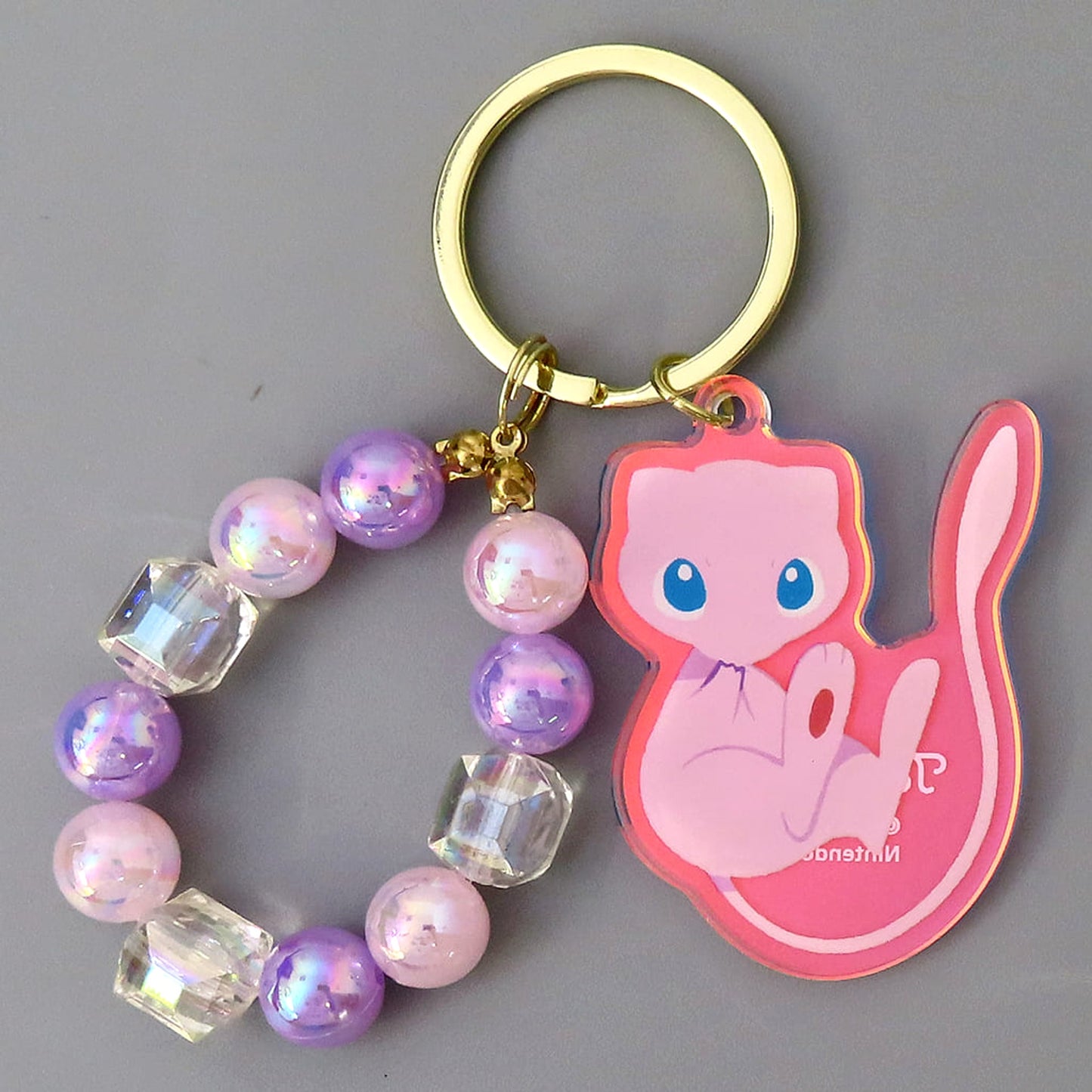 Pokemon Mew Keychain Teracute Pokemon Center Limited Keychains [USED]
