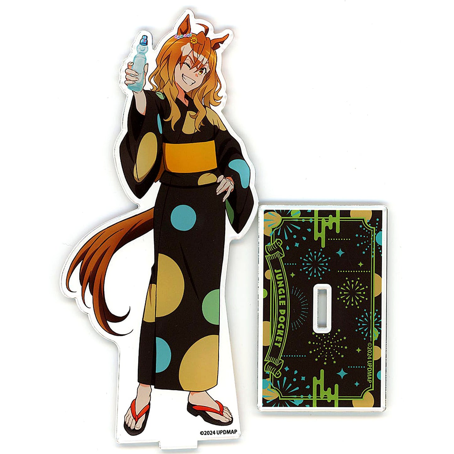 Jungle Pocket Uma Musume Pretty Derby The Door to a New Era Release Commemoration Yukata Festival Acrylic Stand Yukata Festival Ver [USED]