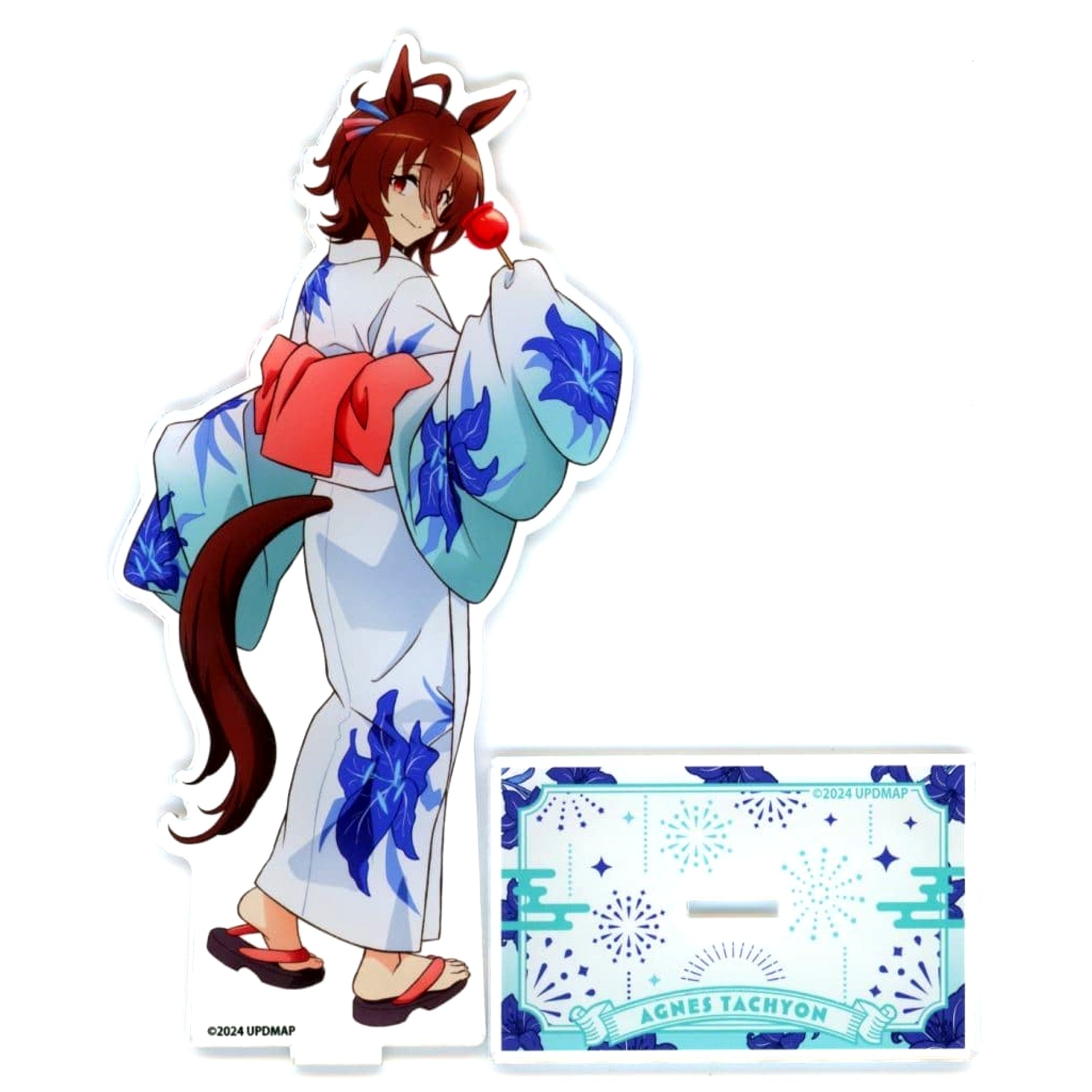 Agnes Tachyon Umamusume: Pretty Derby - Beginning of a New Era Theatrical Release Commemoration Yukata Matsuri Ver Acrylic Stand [USED]