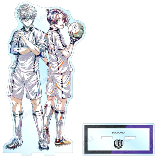 Seishiro Nagi & Reo Mikage Ani-Art Vol. 2 BIG Acrylic Stand Blue Lock [USED]