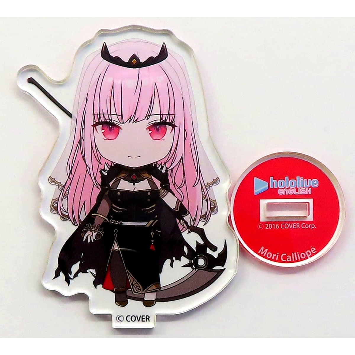 hololive Mori Calliope Nendoroid Plus Acrylic Stand Myth [USED]