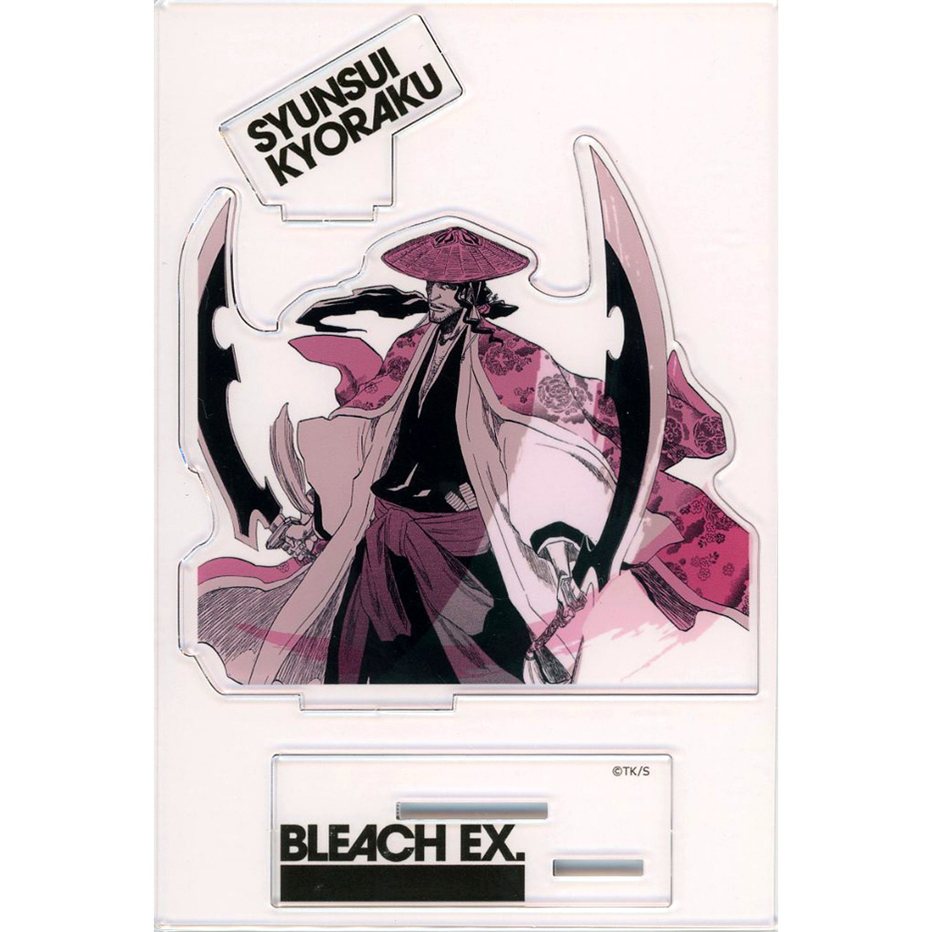 Shunsui Kyoraku Original Acrylic Stand Bleach 20th Anniversary Exhibition Bleach EX. [USED]