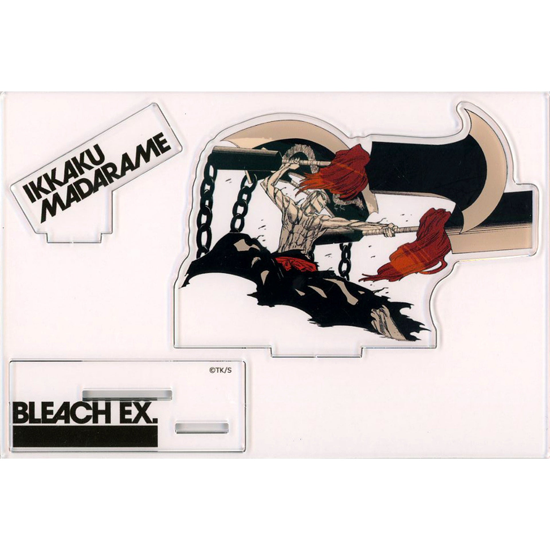 Ikkaku Madarame Original Acrylic Stand Bleach 20th Anniversary Exhibition Bleach EX. [USED]