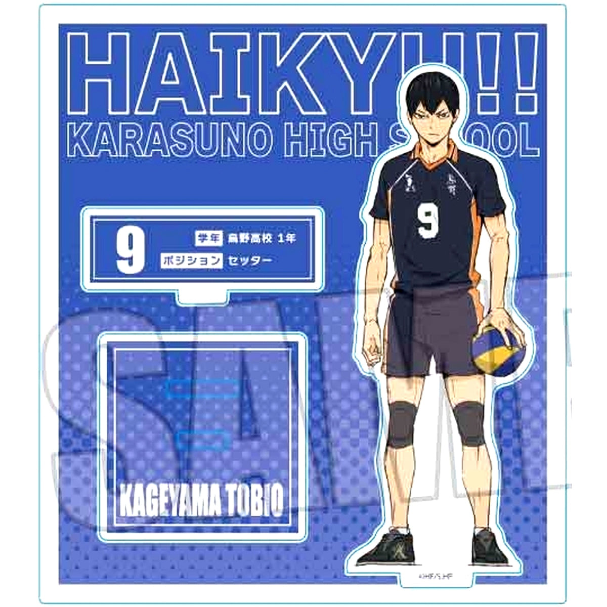Tobio Kageyama Acrylic Stand Haikyu!! [USED]