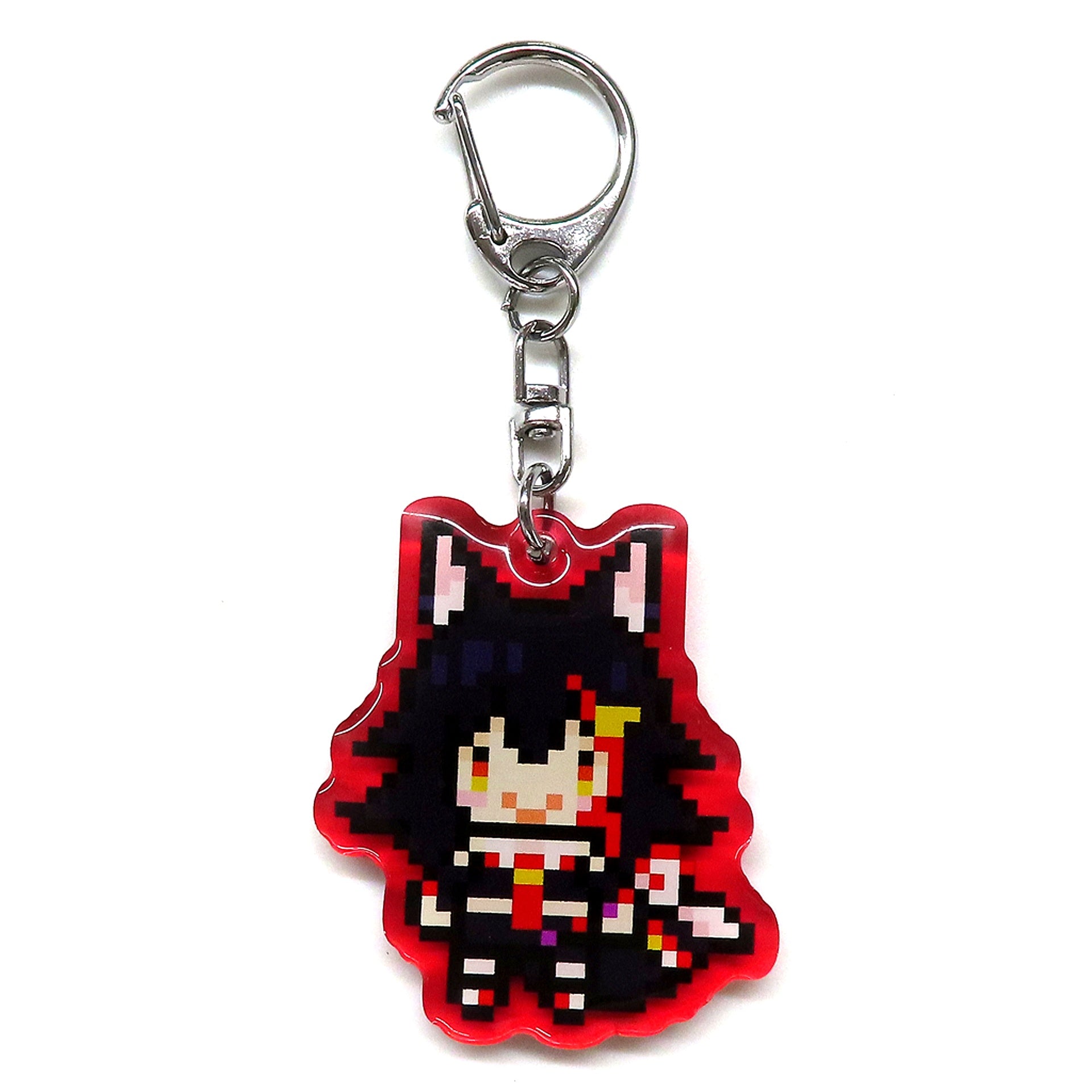 Ookami Mio Hololive Acrylic Keychain Hololive Gamers OMOCAT [USED]