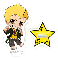 Ryuji Sakamoto Persona 5 Tactica Mini Acrylic Stand Persona 3 Reload and Persona 5 Tactica x Karaoke Manekineko Goods [USED]