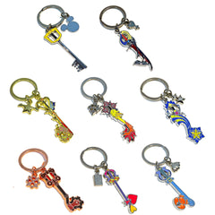 Kingdom Hearts Kingdom Chain & Others All 8 Types Set Ichiban Kuji Keyblade Charm Collection Linking Hearts Prize G Charm [USED]