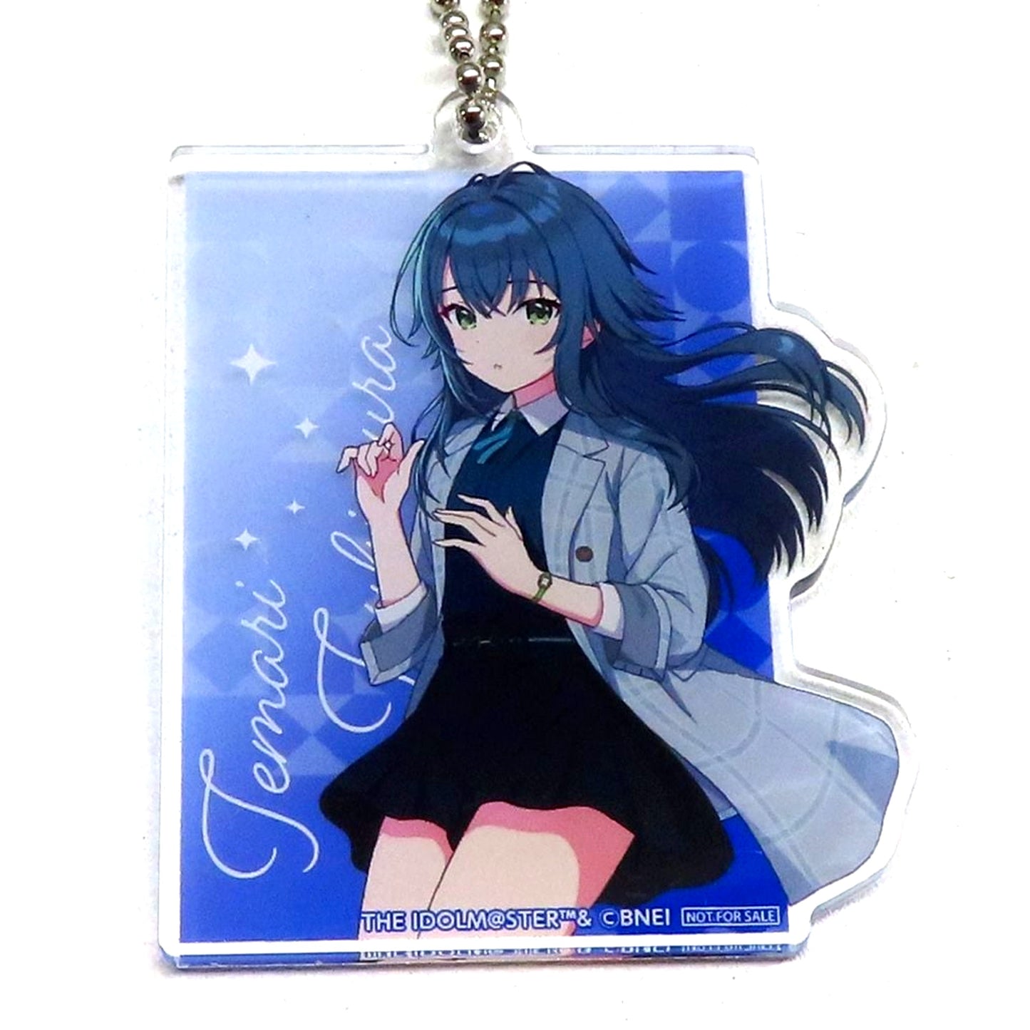 Temari Tsukimura Gakuen Idolmaster Acrylic Keychain HOP! STEP! JUMP! Campaign in Namco Crane Game Play Bonus [USED]