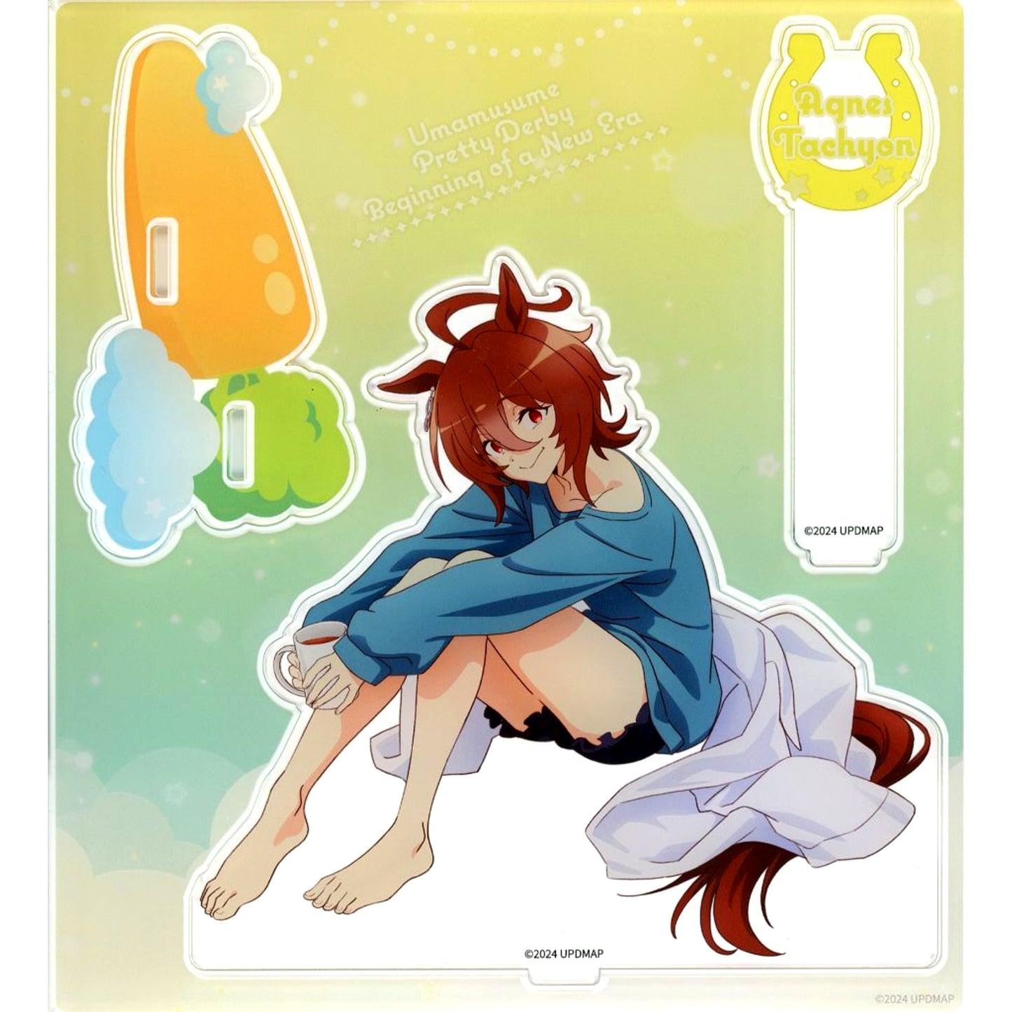 Agnes Tachyon Umamusume Pretty Derby Beginning of a New Era NAMCO Promotion Relax time Chara Pop Store Acrylic Stand Relax time [USED]