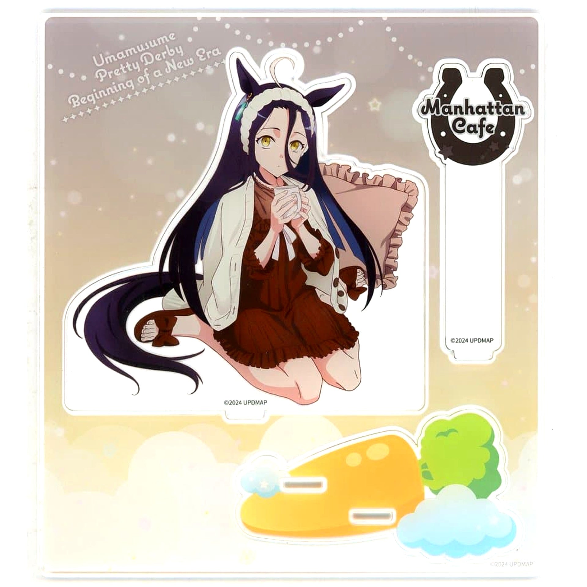 Manhattan Cafe Umamusume Pretty Derby: Beginning of a New Era Acrylic Stand Relax time NAMCO Promotion Relax time Chara Pop Store [USED]
