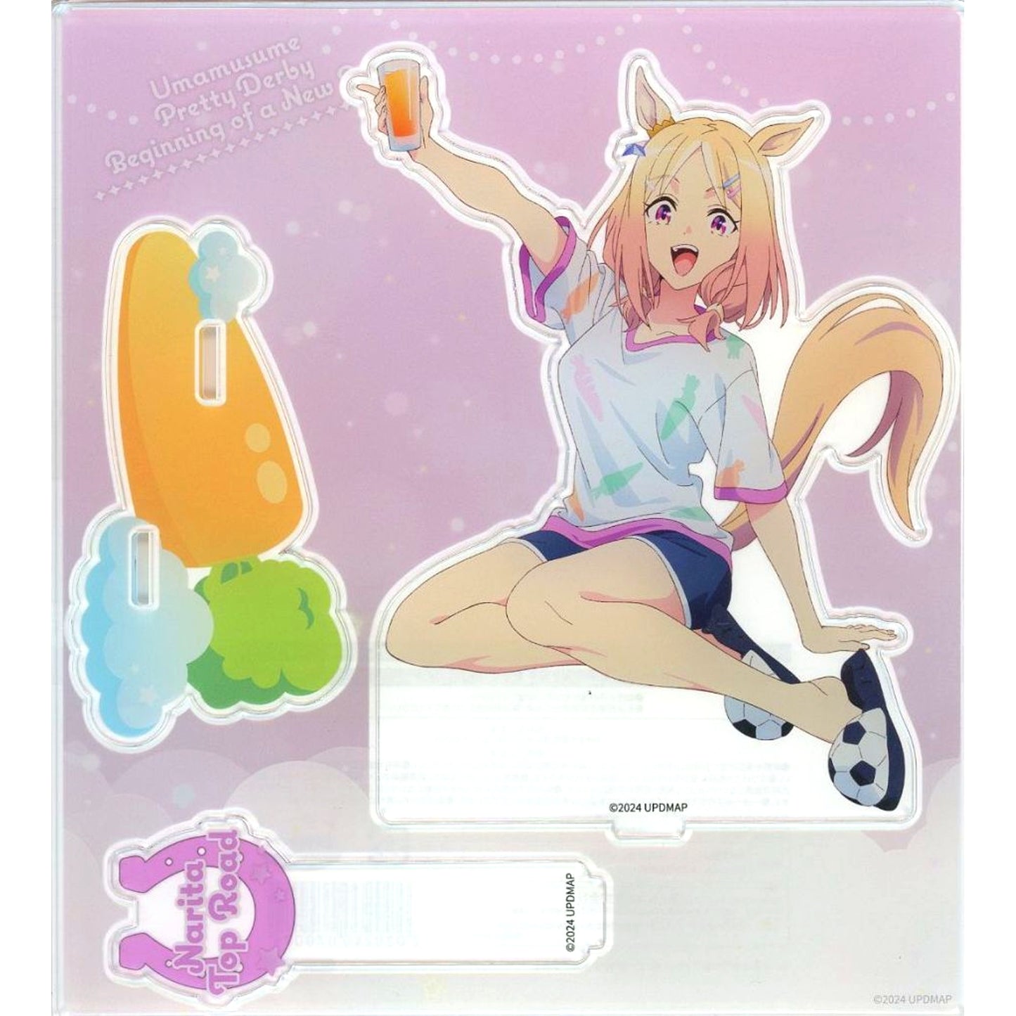 Narita Top Road Umamusume Pretty Derby Beginning of a New Era NAMCO Promotion Relax time Chara Pop Store Acrylic Stand Relax time [USED]