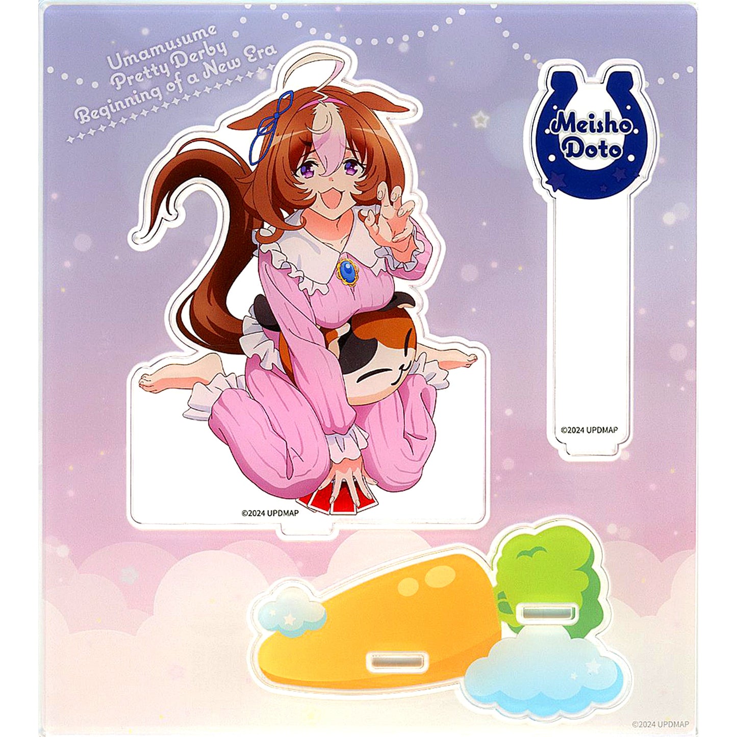 Meisho Doto Uma Musume Pretty Derby the Movie Beginning of a New Era NAMCO Promotion Relax time Chara Pop Store Acrylic Stand Relax time [USED]