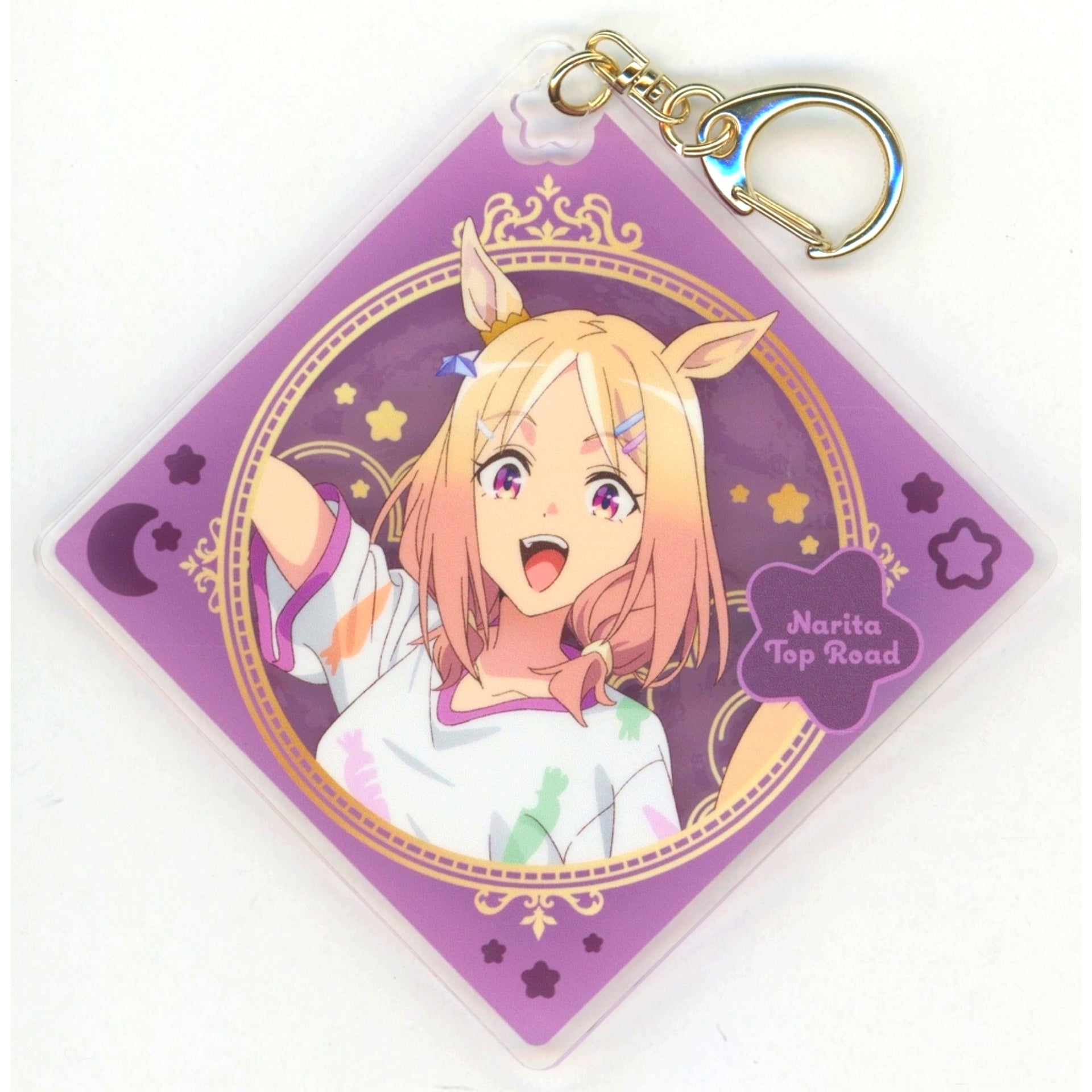 Narita Top Road Uma Musume Pretty Derby Beginning of a New Era Movie NAMCO Promotion Relax time Chara Pop Store Acrylic Keychain Relax time [USED]