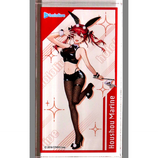 Houshou Marine Acrylic Block Virtual YouTuber Hololive x MOLLY.ONLINE Part 16 [USED]
