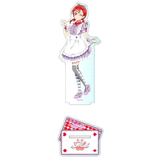 Mei Yoneme Big Acrylic Stand Tea Salon Maid Ver. THE Chara CAFE STAND x Love Live! Superstar!! [USED]