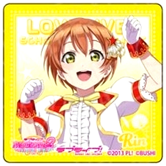 Rin Hoshizora THE Chara CAFE Shinsaibashi OPA Store x Love Live! Series 2024 Acrylic Block u's [USED]
