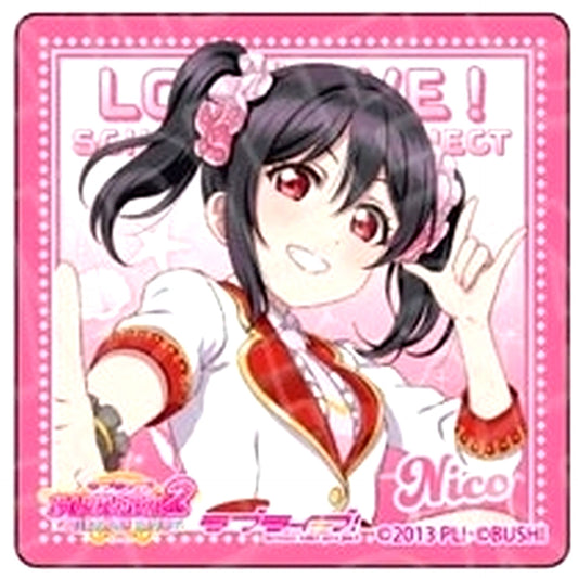 Nico Yazawa THE Chara CAFE Shinsaibashi OPA Store x Love Live! Series 2024 Acrylic Block u's [USED]