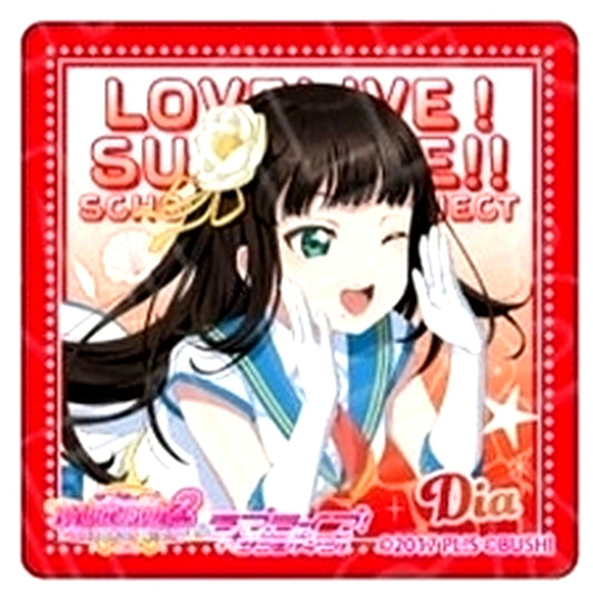 Dia Kurosawa Aqours Acrylic Block THE Chara CAFE Shinsaibashi OPA x Love Live! Series 2024 [USED]