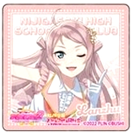Lanzhu Zhong Nijigasaki High School Idol Club Acrylic Block THE Chara CAFE Shinsaibashi OPA x Love Live! Series 2024 [USED]