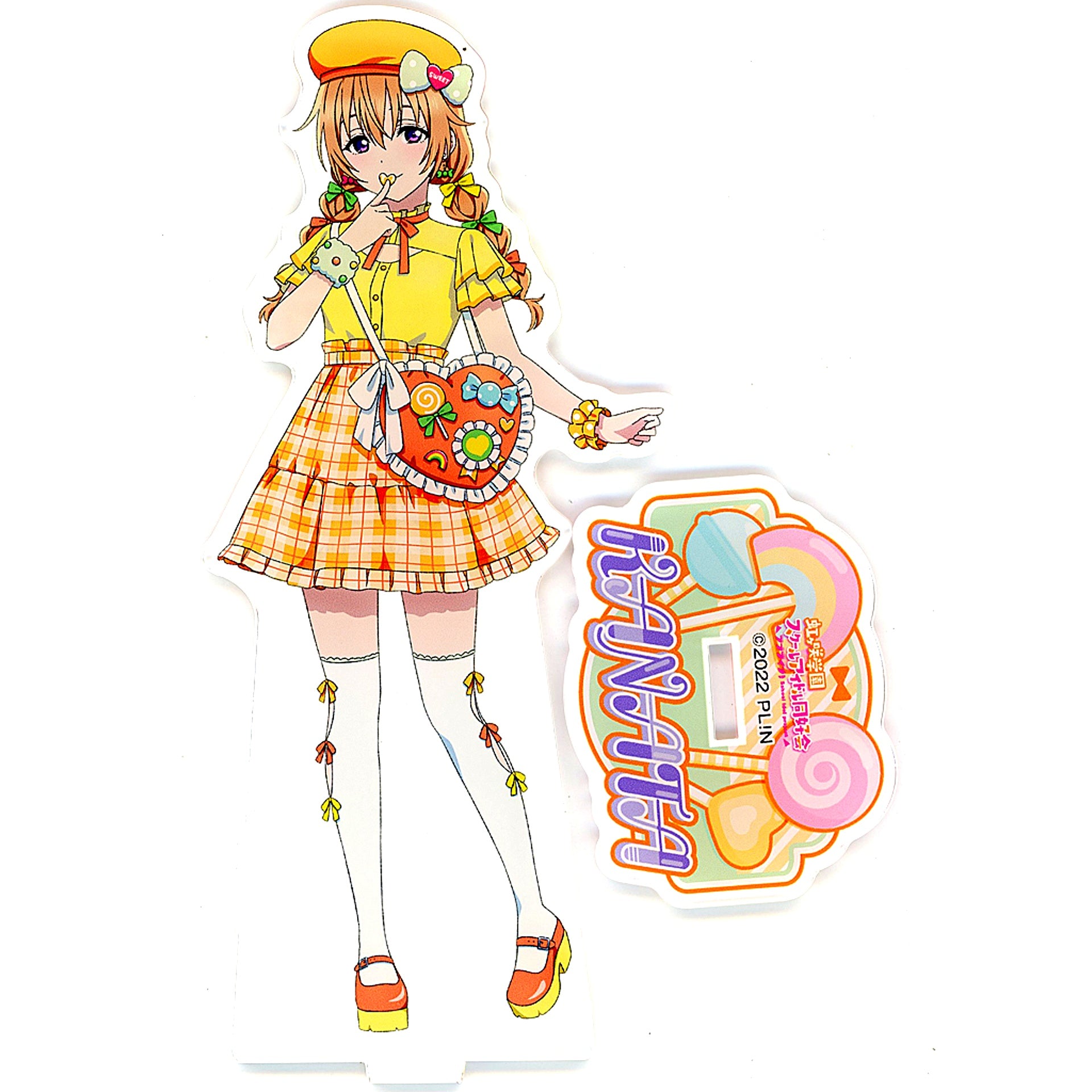 Kanata Konoe Acrylic Stand BIG Love Live! Nijigasaki High School Idol Club x Village Vanguard [USED]