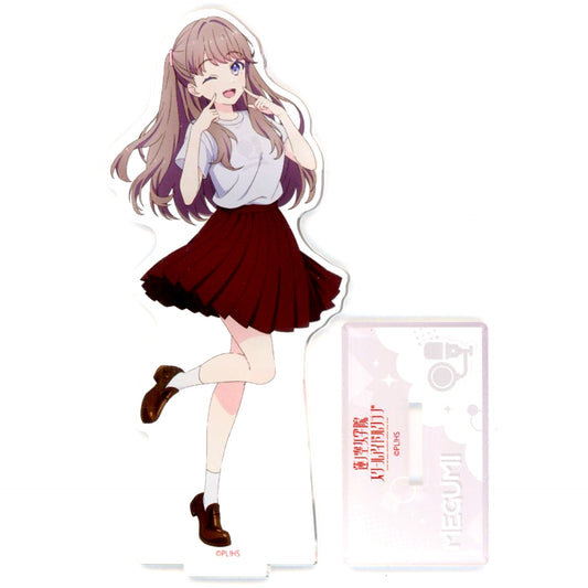 Megumi Fujishima Acrylic Figure Icon T-shirt Ver. Love Live! Hasunosora Girls' High School Idol Club [USED]