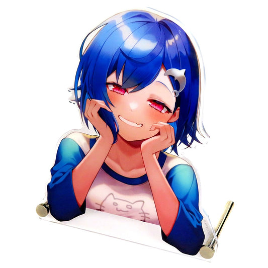Nishizono Chigusa Die-cut Acrylic Panel Virtual YouTuber Nijisanji Soothing Goods [USED]