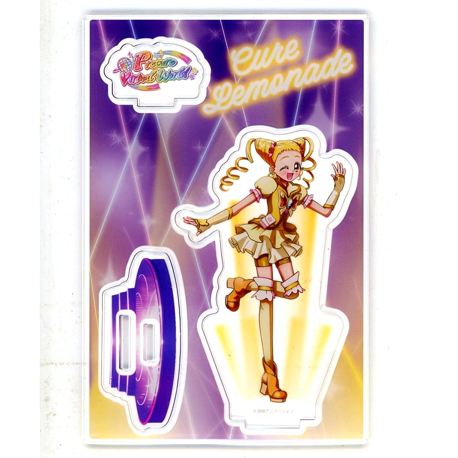 Cure Lemonade Pretty Cure Precure Virtual World Acrylic Stand [USED]