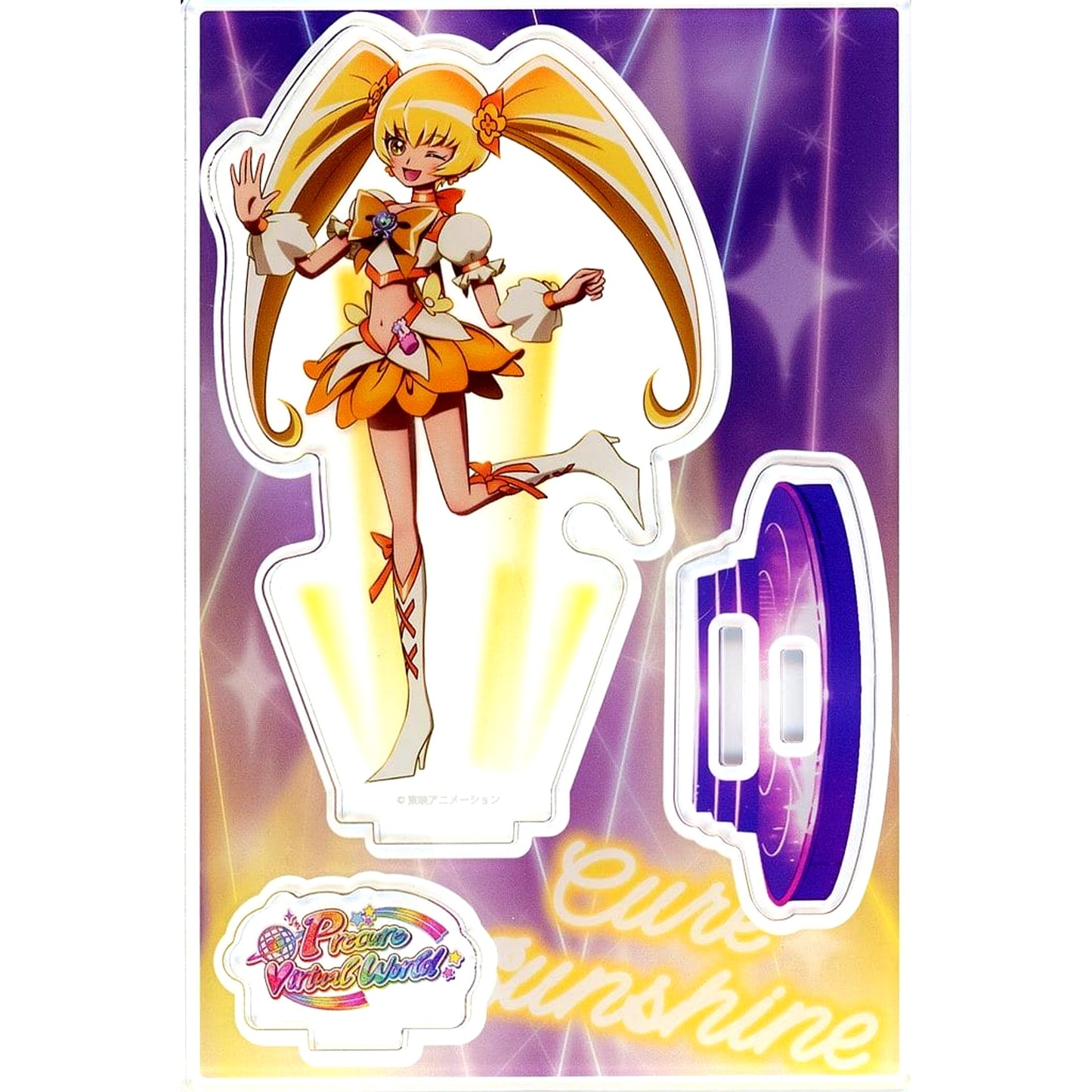 Cure Sunshine Pretty Cure Precure Virtual World Acrylic Stand [USED]