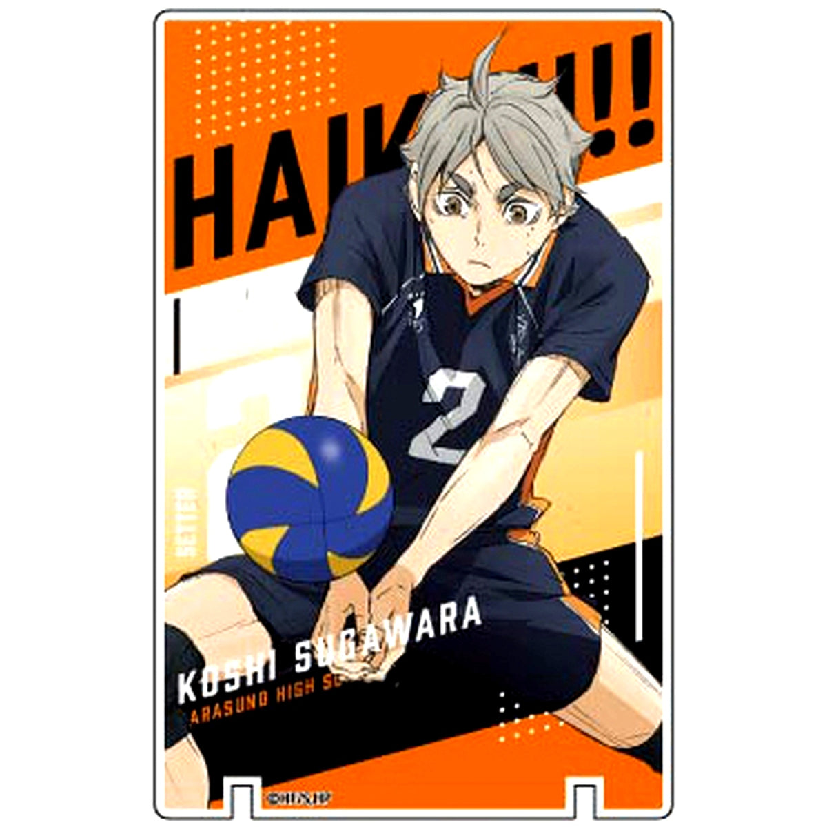 Koshi Sugawara Art Panel Collection Haikyu!! Movie: Battle of the Garbage Dump Vol. 2 Karasuno High School Box [USED]