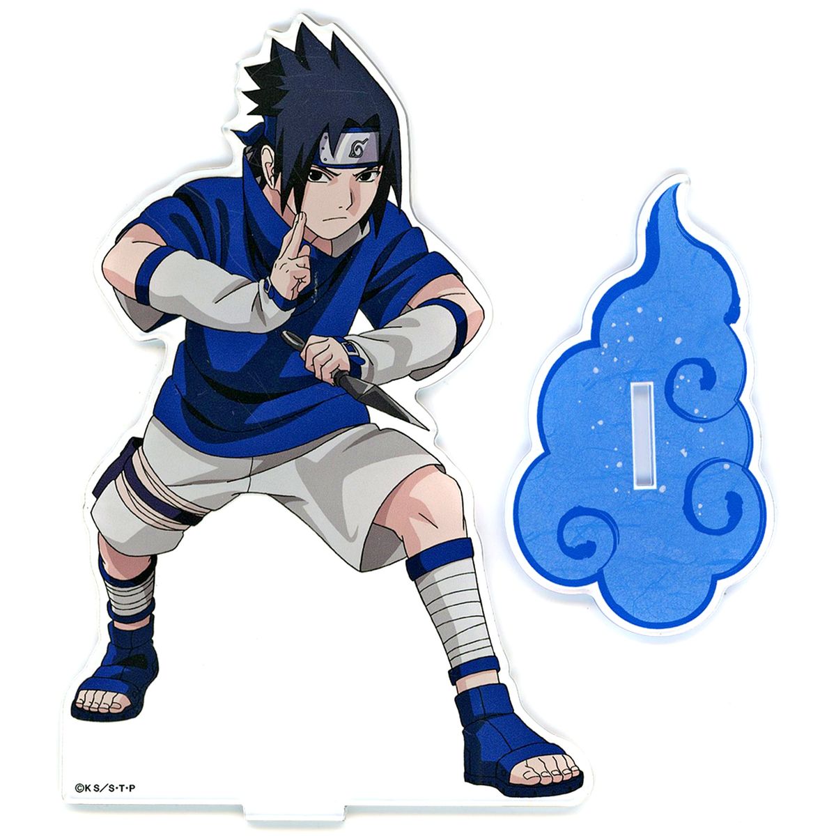 Sasuke Uchiha Naruto Childhood Cloud Base Acrylic Stand [USED]