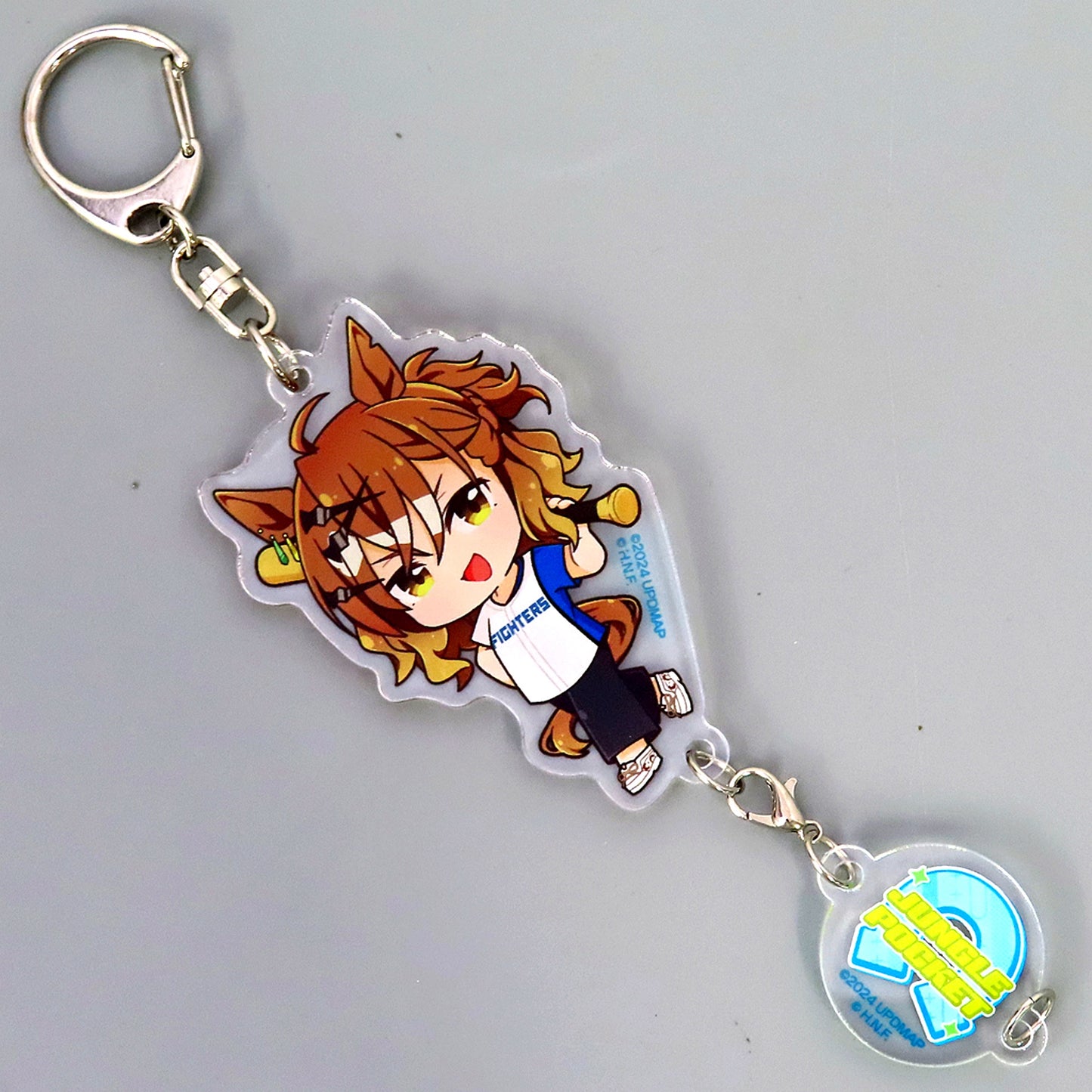 Jungle Pocket Uma Musume Pretty Derby the Movie: Beginning of a New Era x F Village Random Connecting Acrylic Keychain [USED]