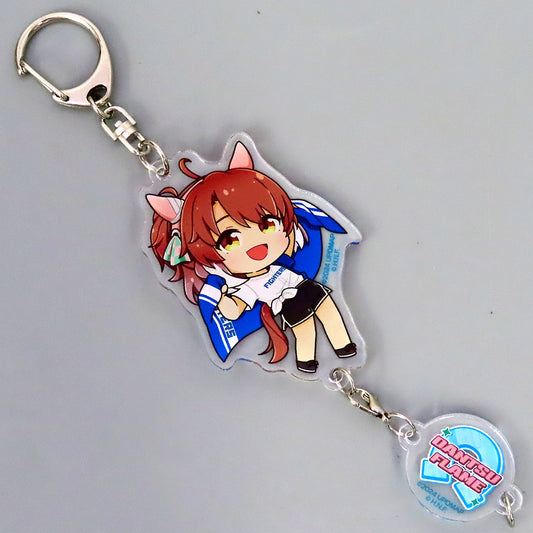 Dantsu Flame Uma Musume Pretty Derby the Movie: Beginning of a New Era x F Village Random Connecting Acrylic Keychain [USED]