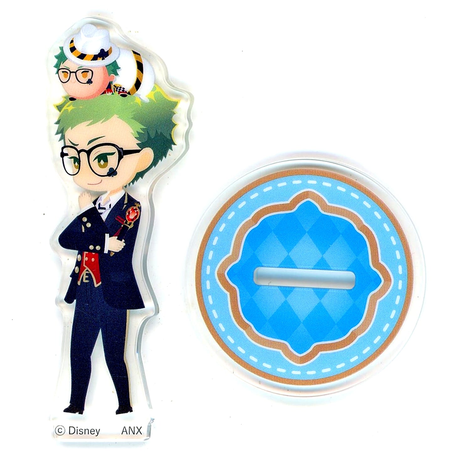 Trey Clover Tsumuste Ver. Mini Acrylic Stand Collection Disney Twisted-Wonderland [USED]