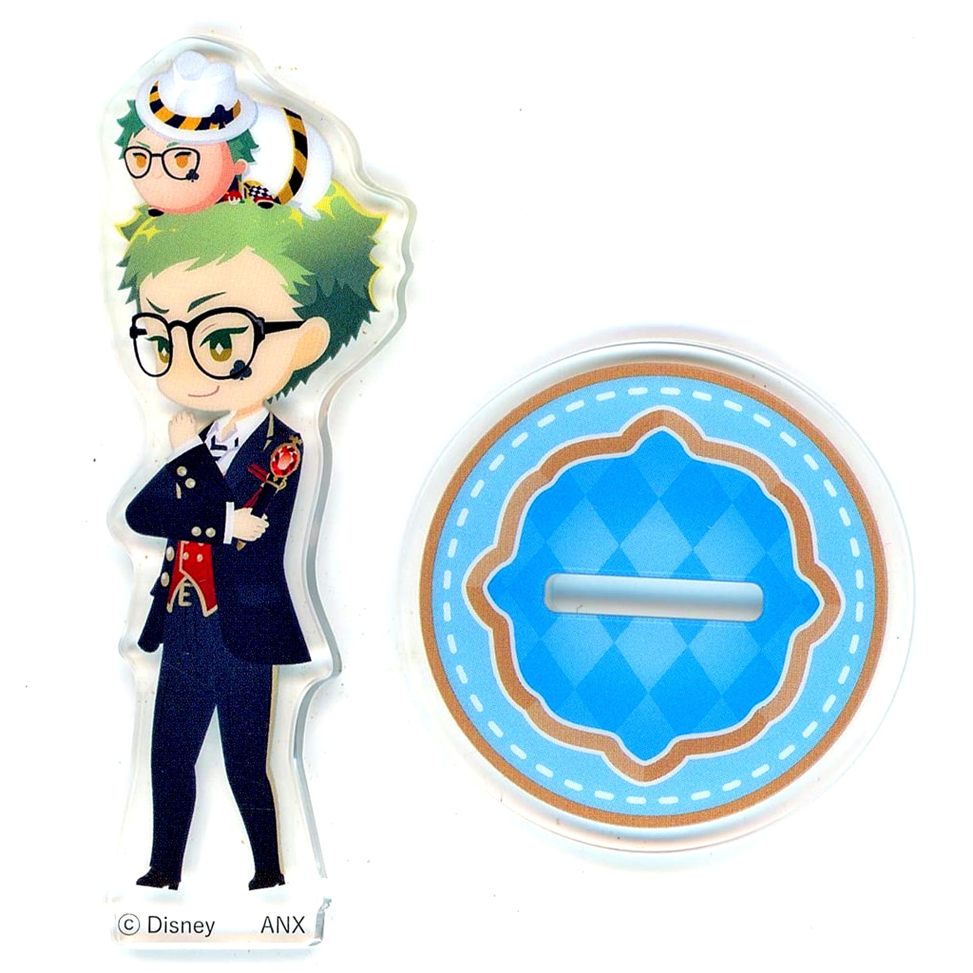 Trey Clover Tsumuste Ver. Mini Acrylic Stand Collection Disney Twisted-Wonderland [USED]
