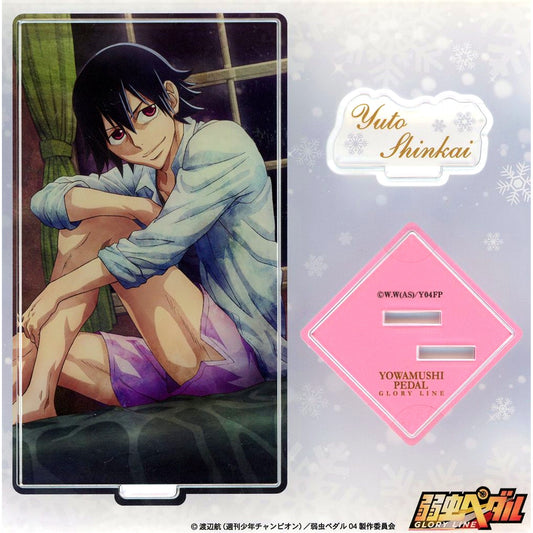 Yuto Shinkai Visual Acrylic Stand Bonus for Yowamushi Pedal Glory Line Memorial Set 2017 Climbers Winter Snow [USED]