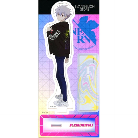Kaworu Nagisa Parka Style Pilot Acrylic Stand Evangelion [USED]