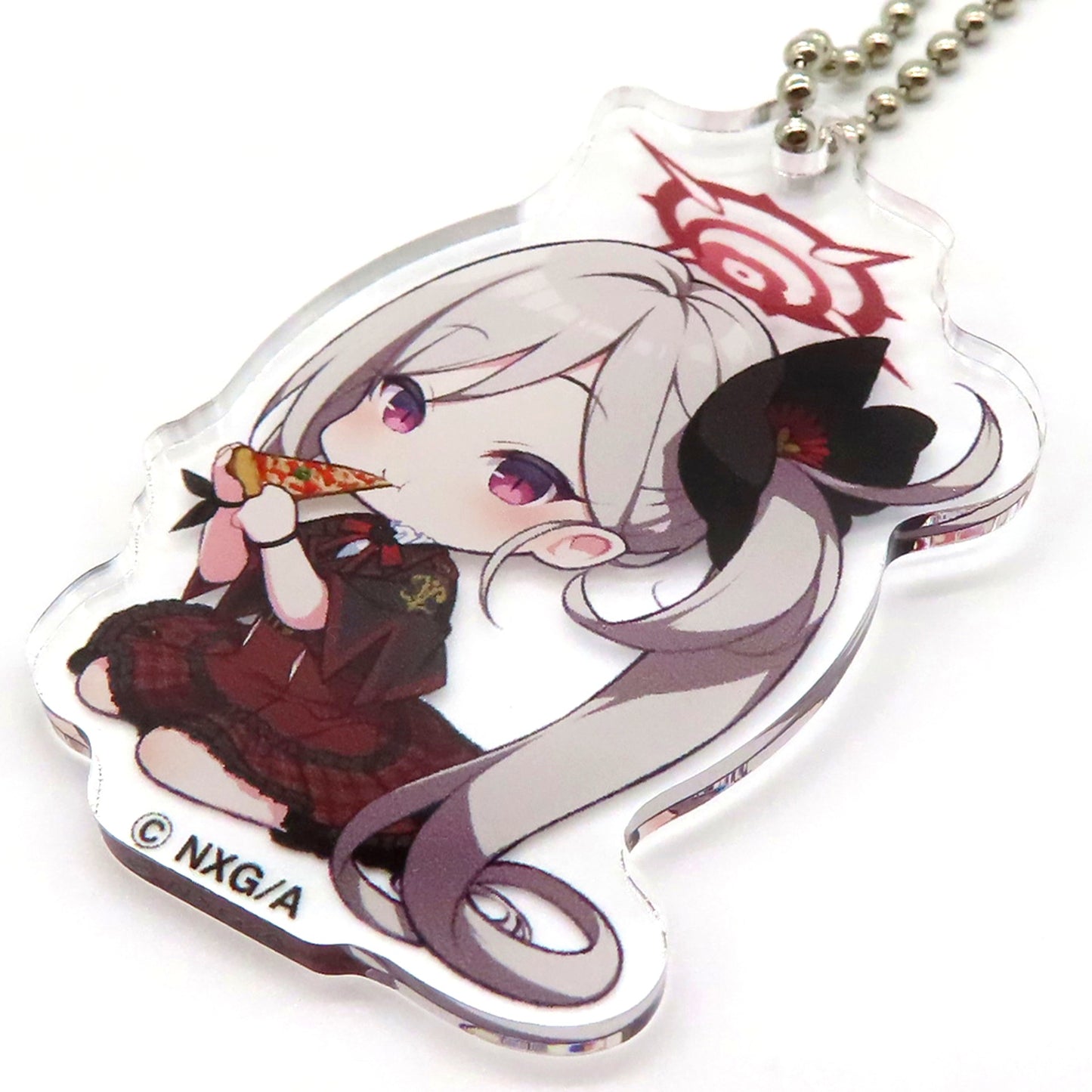 Mutsuki Asagi Blue Archive Acrylic Keychain The Animation x Pizza Hut [USED]