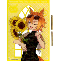 T.M. Opera O Umamusume Pretty Derby New Era Chugai Grace Cafe Vacation Holo Acrylic Art Panel [USED]