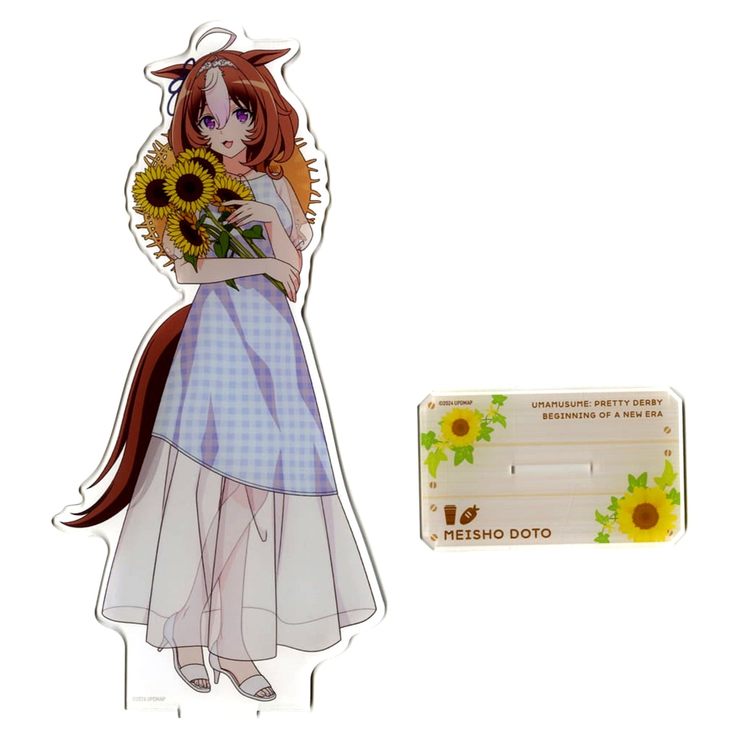 Meisho Doto Umamusume Pretty Derby: Beginning of a New Era x Chugai Grace Cafe BIG Acrylic Stand Vacation Ver. [USED]